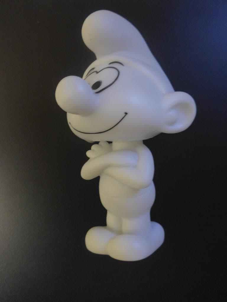 Witte Smurf nachtlampje, Verzamelen, Smurfen, Ophalen of Verzenden, Zo goed als nieuw, Overige Smurfen, Gebruiksvoorwerp
