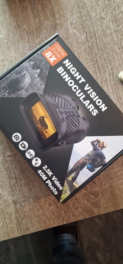 Nieuwe Digitale Nachtkijker Verrekijker 8x Zoom 2.5K Video, Overige typen, Nieuw, Ophalen of Verzenden, Nachtkijker