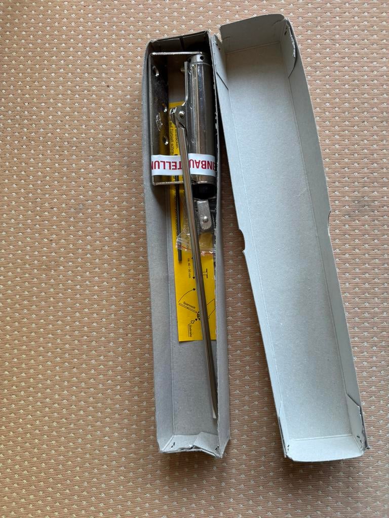 Fridavo deursluiter rvs, Doe-het-zelf en Verbouw, Hang- en Sluitwerk, Ophalen, Nieuw