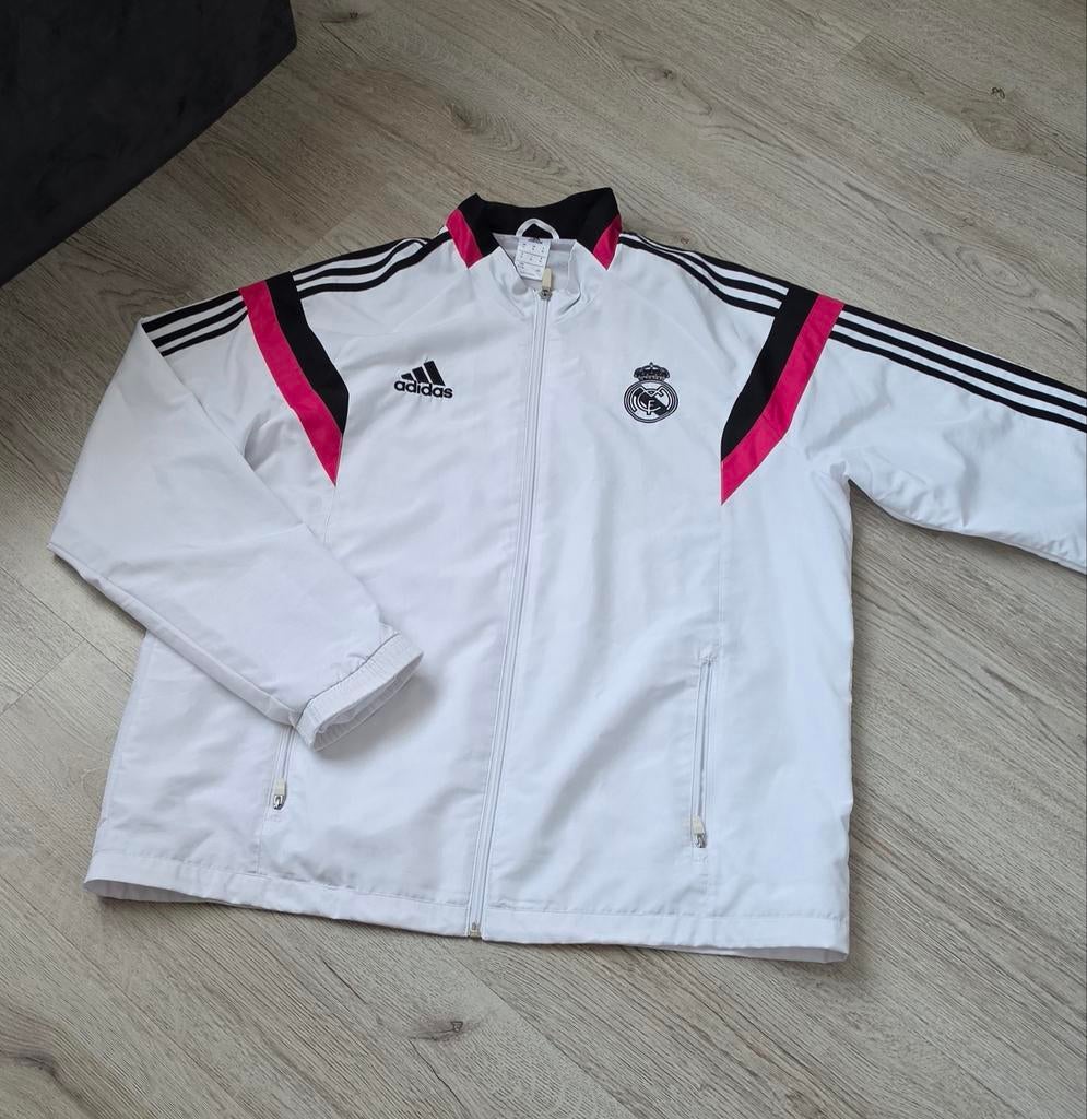 Real Madrid Adidas vest maat XL, Ophalen of Verzenden, Zo goed als nieuw, Maat 56/58 (XL), Voetbal