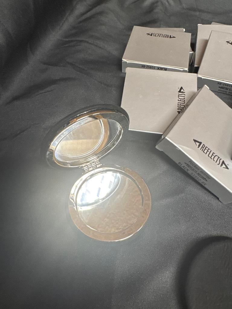 Partij 17 mini spiegels, Nieuw, Ophalen of Verzenden, Nvt, Nvt