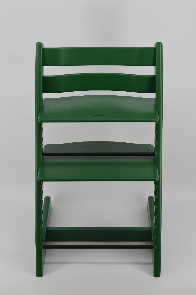 Stokke Tripp Trapp Forrest Green – Refurbished model, Verzenden, Zo goed als nieuw, Meegroeistoel, Gordel(s)