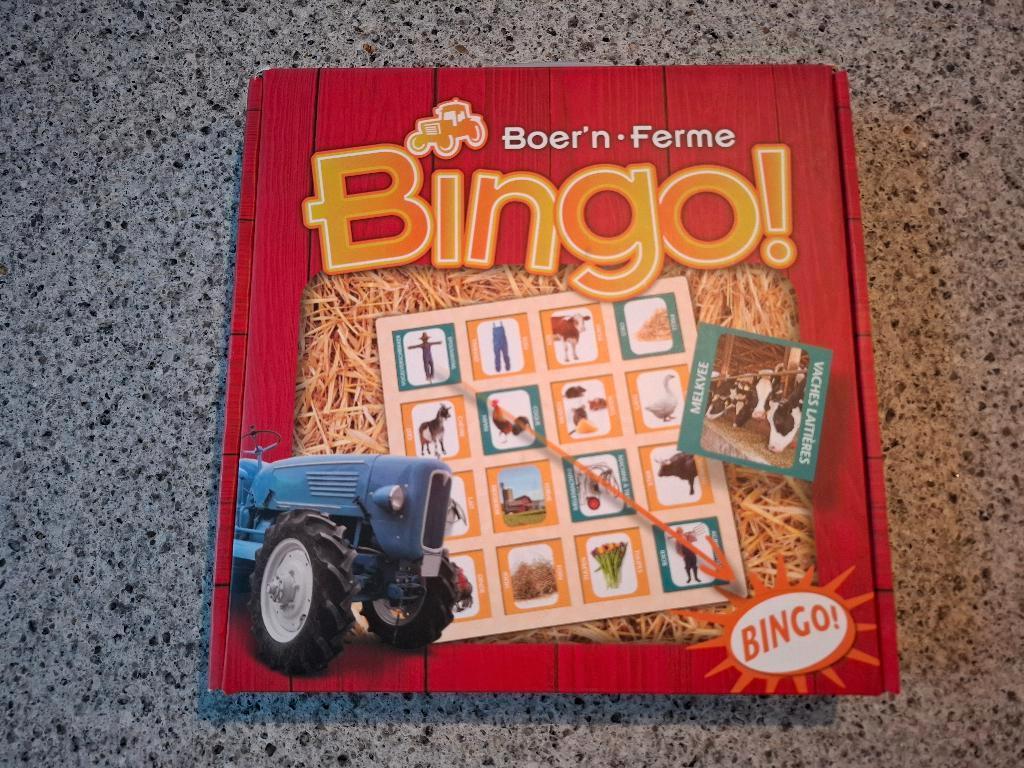 BINGO BOER'N-FERME VOOR DE KLEINTJES, Ophalen of Verzenden, Zo goed als nieuw