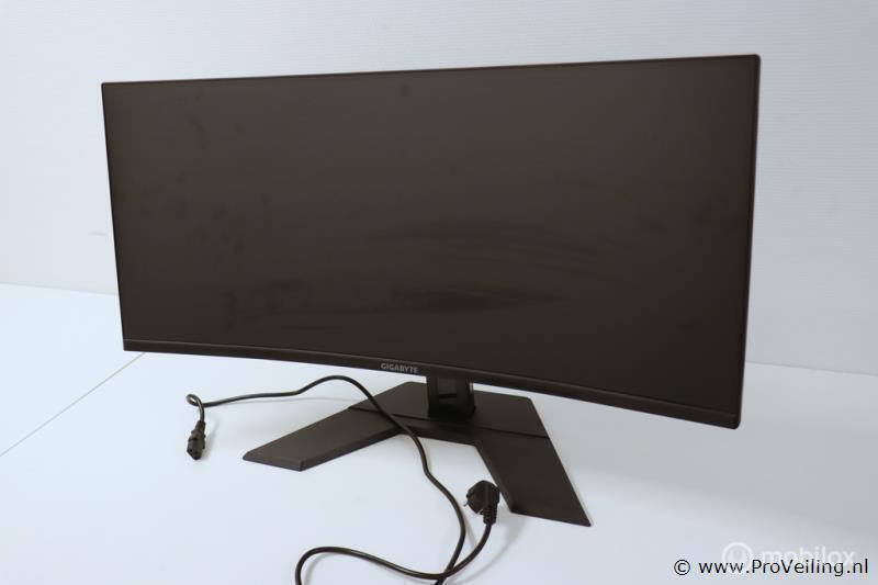 Online Veiling: GIGABYTE Gaming monitor G34WQC - 34", Gebruikt