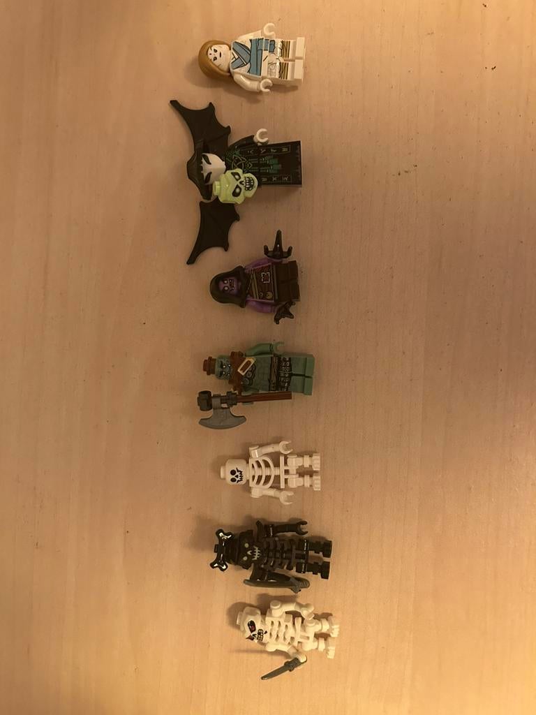 Lego Ninjago minifiguren van master of the mountain, Ophalen of Verzenden, Zo goed als nieuw, Complete set, Lego