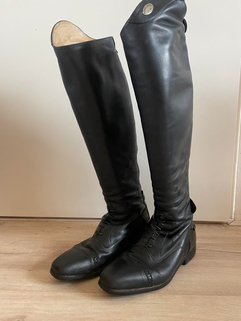 Te koop Parlanti leren rijlaarzen, Dieren en Toebehoren, Ophalen of Verzenden, Zo goed als nieuw, Overige soorten, Schoeisel