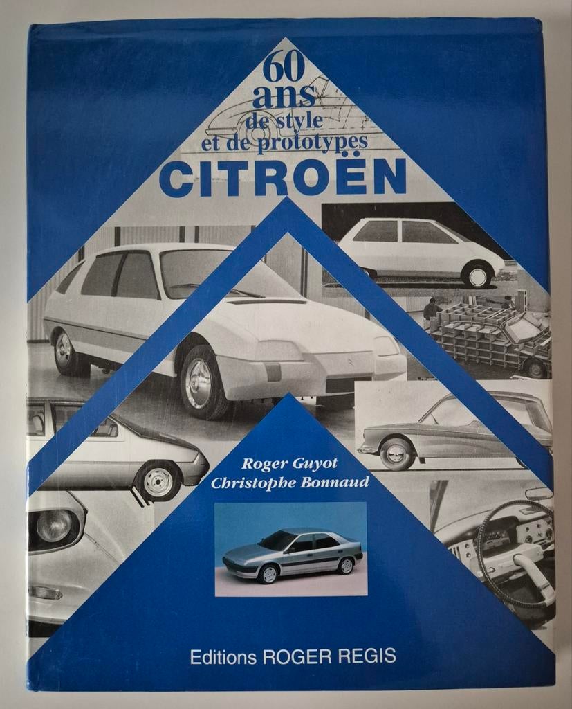 Citroën 60 Ans de Style et de Prototypes / Guyot-Bonnaud '93, Gelezen, Roger Guyot, Christophe Bonnaud, Ophalen of Verzenden, Citroën