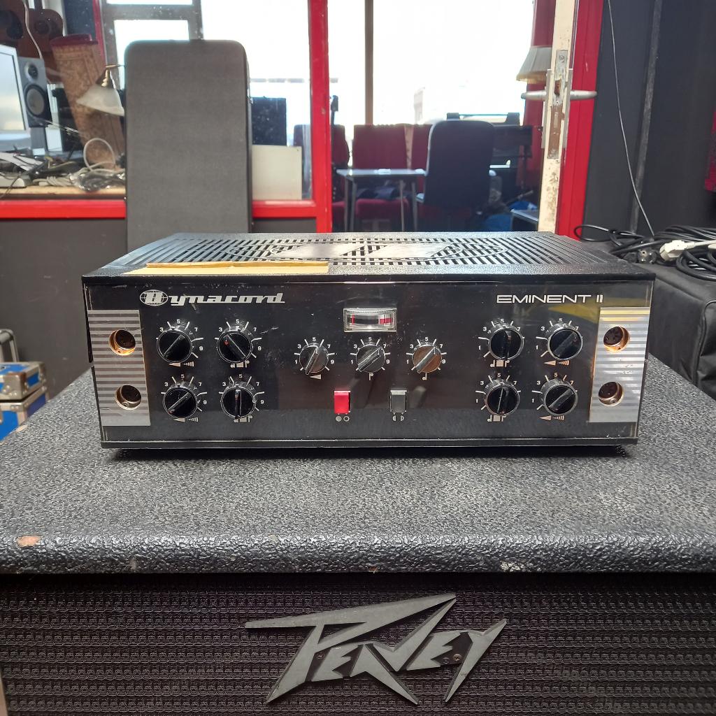 Vintage Dynacord Eminent II Buizenversterker (ook pre-amp!), Ophalen of Verzenden, Gebruikt, Basgitaar, 50 tot 100 watt