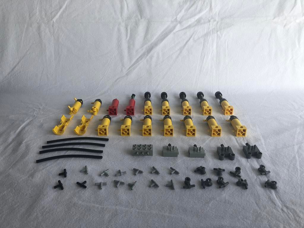 Lego luchtdruk / pneumatiek onderdelen 50 stuks, Lego, Lego, Lego, Ophalen of Verzenden