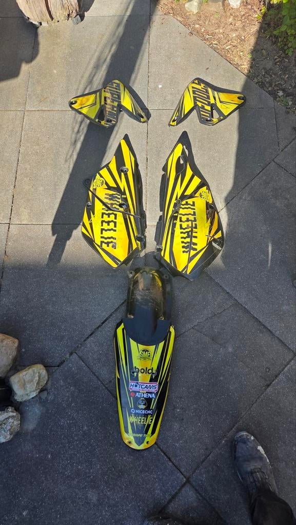 DRZ400 kappen set met stickers, Fietsen en Brommers, Scooters | Yamaha, Overige modellen, Benzine, Ophalen