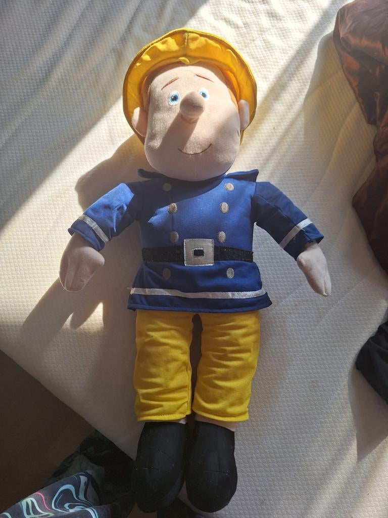 Knuffel brandweer sam, Ophalen of Verzenden, Zo goed als nieuw, Overige typen