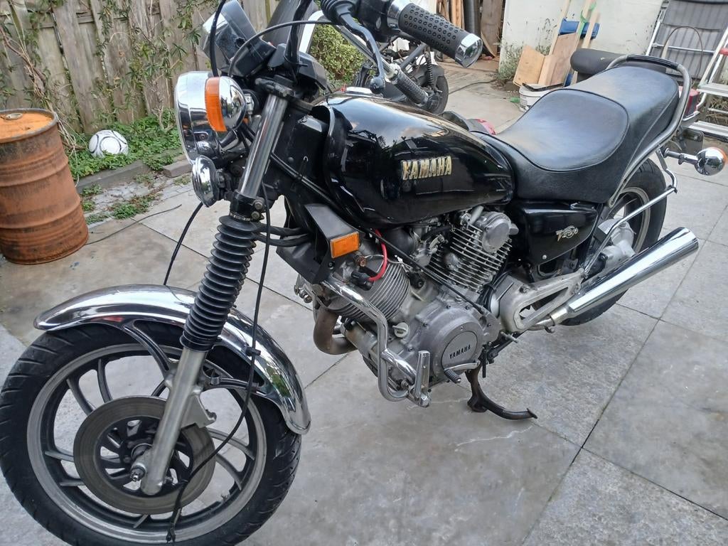 Motorfiets Yamaha Virago, Ophalen