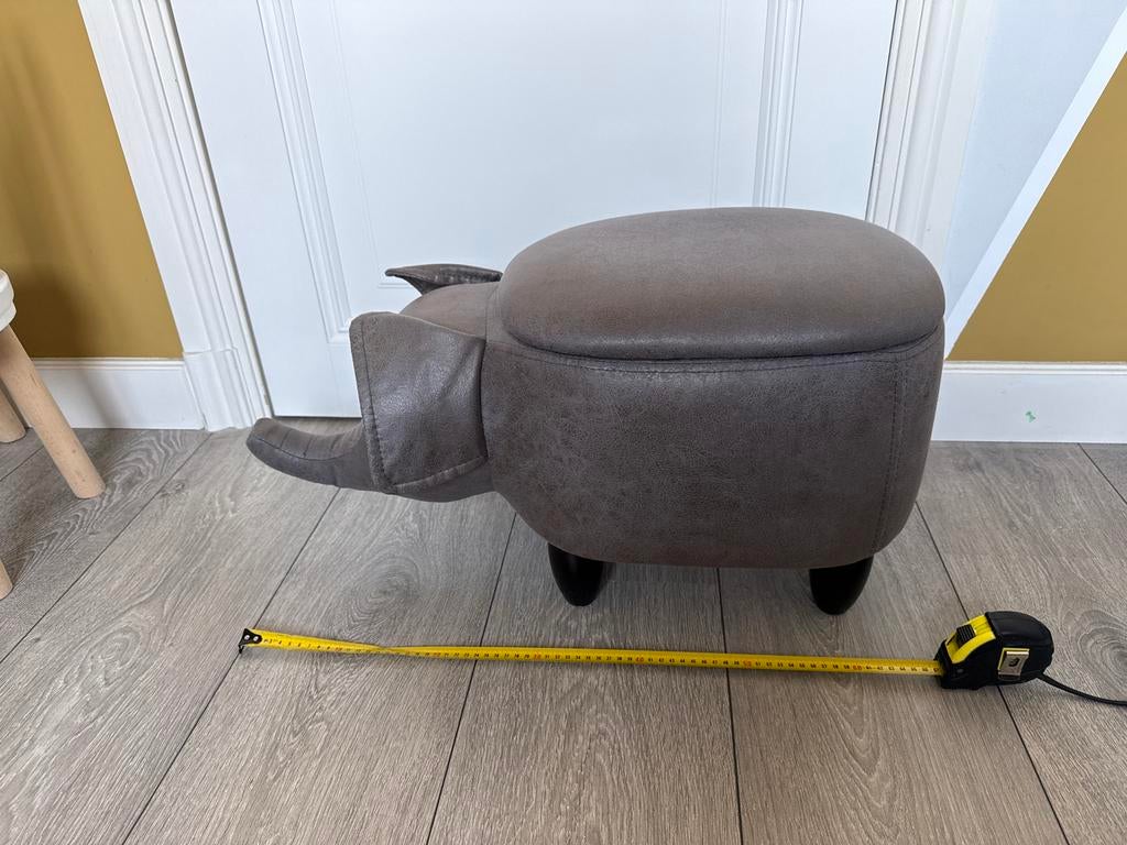 Olifant Opbergkist / Kruk - Goede Staat, Huis en Inrichting, Ophalen, Zo goed als nieuw