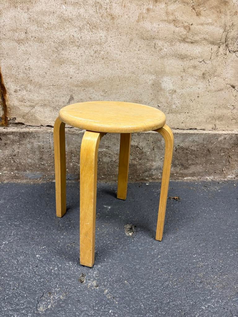 Vintage Ikea Frosta Kruk Alvar Aalto, Ophalen, Gebruikt, Hout