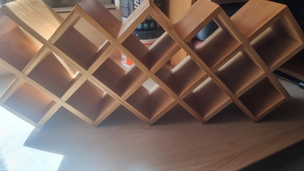 Bamboe kruidenrek  stijlvol rek – keuken opberger, Ophalen of Verzenden