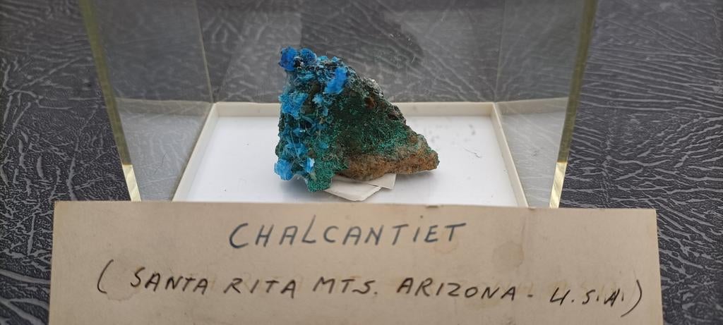 Chalcantiet zeldzaam! (Lees omschrijving!), Ophalen