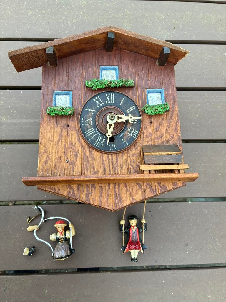 Miniatuur Zwarte woud klok voor de liefhebber, Ophalen of Verzenden