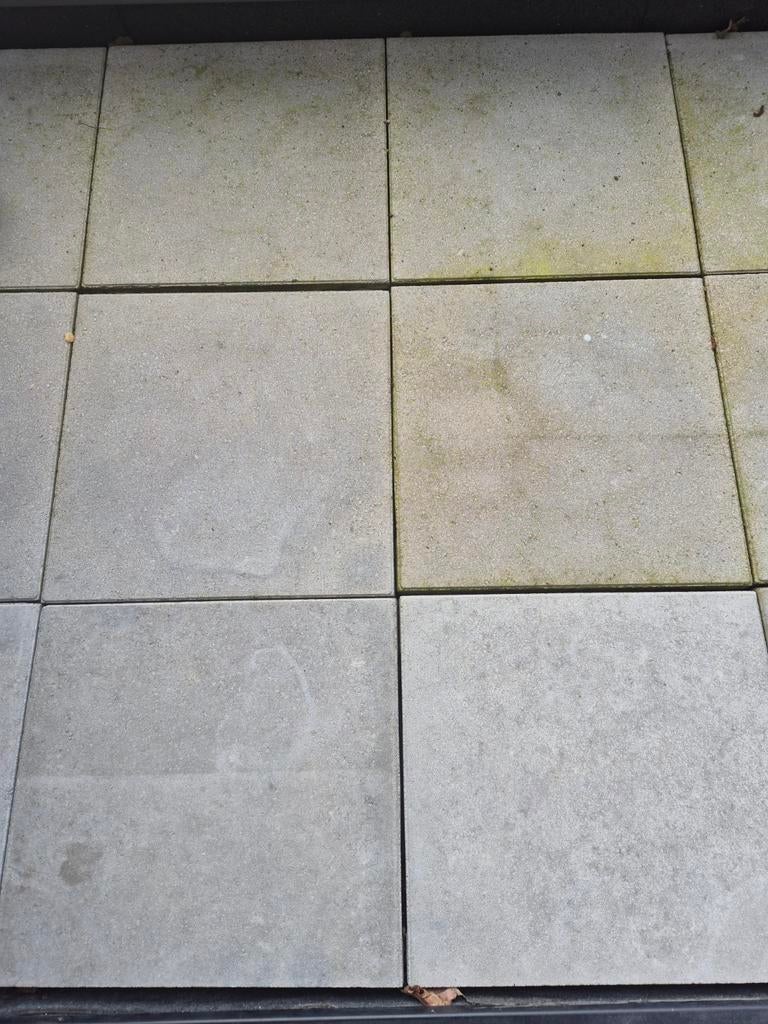 Betonnen tegels 50x50 en 50x47 gratis af te halen, Tuin en Terras, Tegels en Klinkers, Ophalen, Gebruikt, Beton, Terrastegels