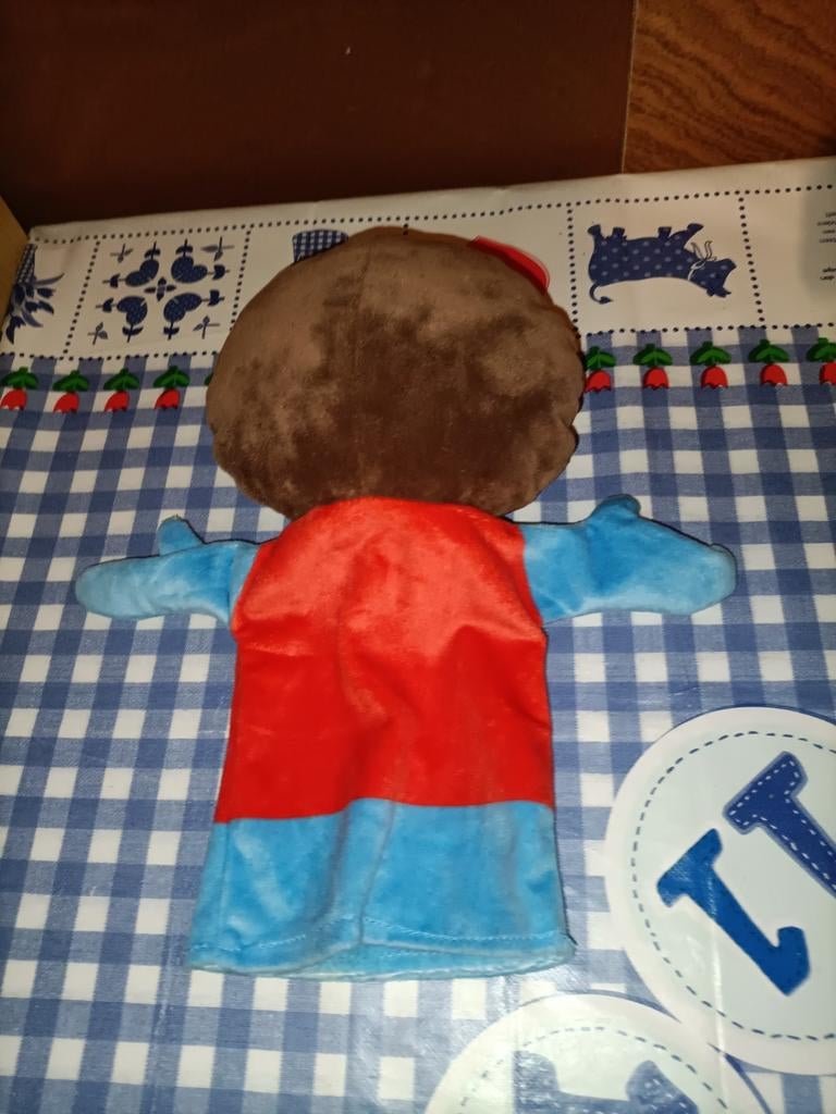 Zeeman leeuw handpop poppenkast pop, Ophalen of Verzenden, Zo goed als nieuw, Overige typen