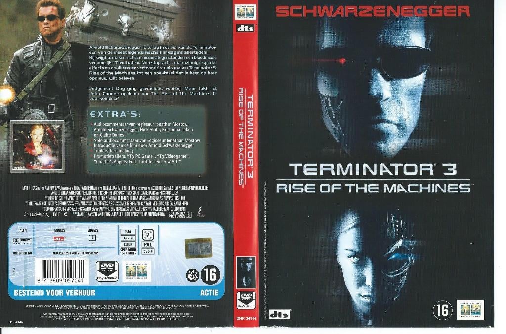 Terminator 3, Vanaf 16 jaar, Ophalen of Verzenden, Zo goed als nieuw, Actie