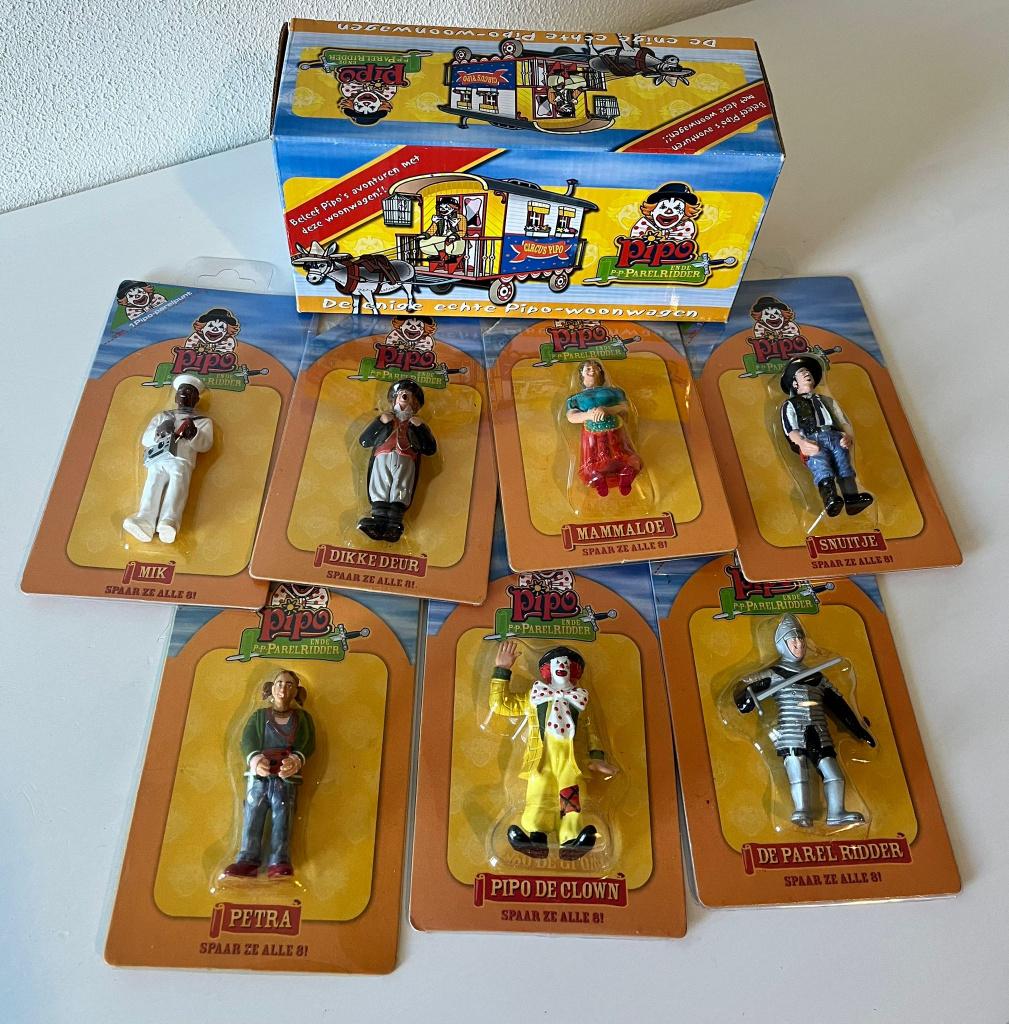 Pipo de clown figuren + woonwagen, Ophalen of Verzenden, Nieuw