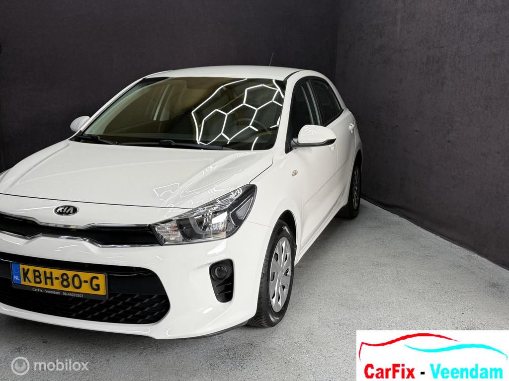 Kia Rio 1.2 CVVT ComfortLine, Euro 6, 4 cilinders, Wit, 1010 kg