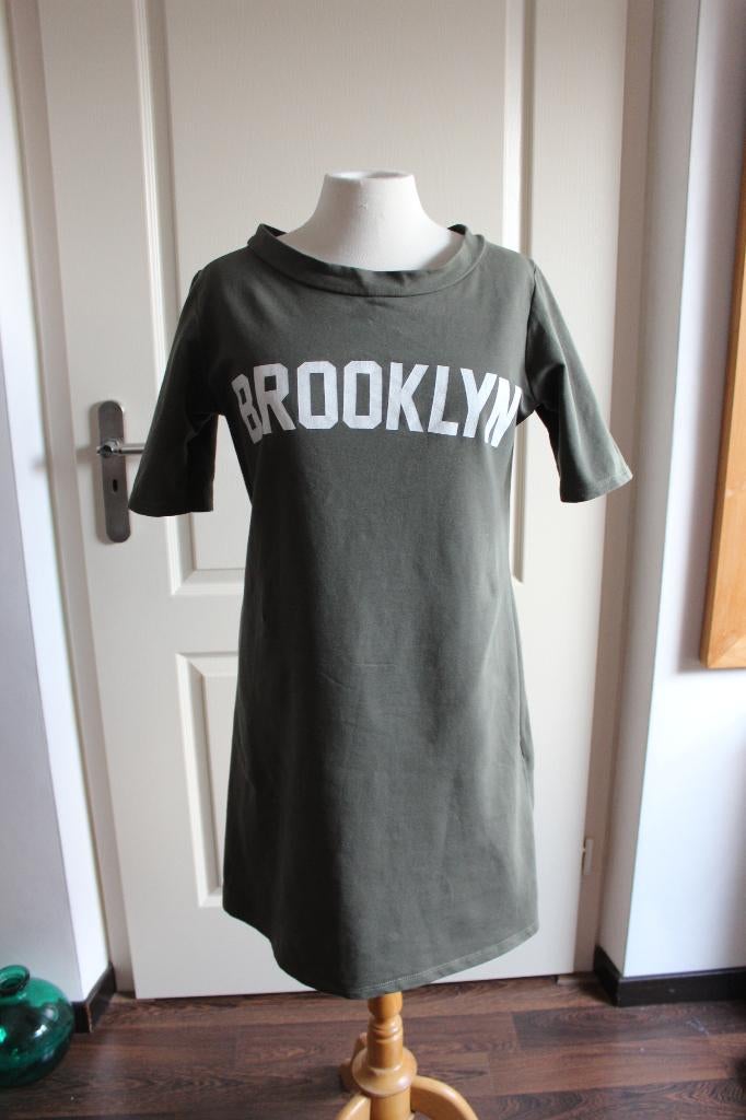 Mooie jurk van MUST HAVES by ELJA maat s/m, Ophalen of Verzenden, Zo goed als nieuw, Boven de knie, Groen