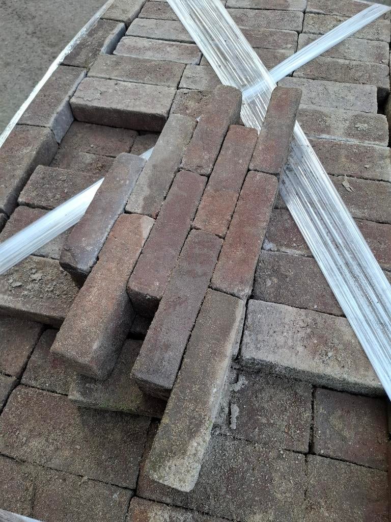 Rest partije gebakken klinkers ,dikformaat,waaltjes, Ophalen, Gebruikt, Klinkers, Natuursteen