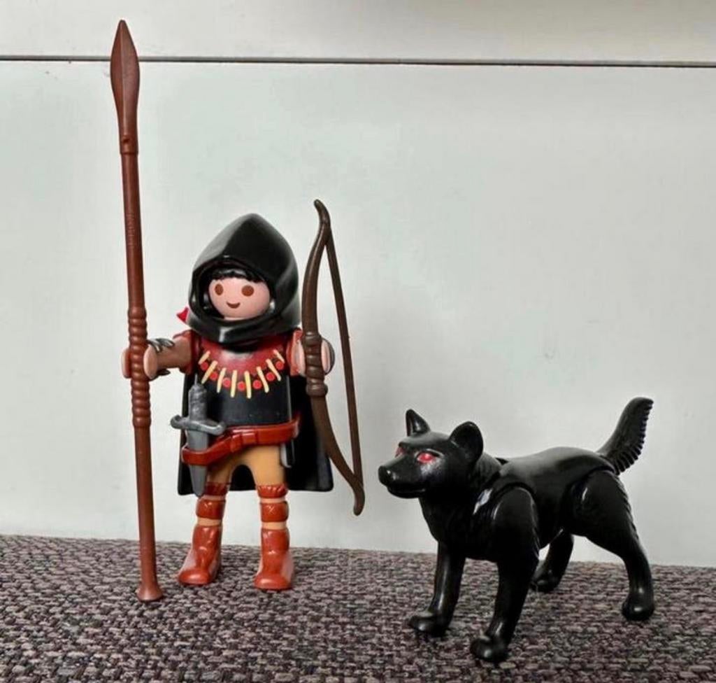 Krijger met wolf – 5408 en Boogschutter serie 11, Ophalen