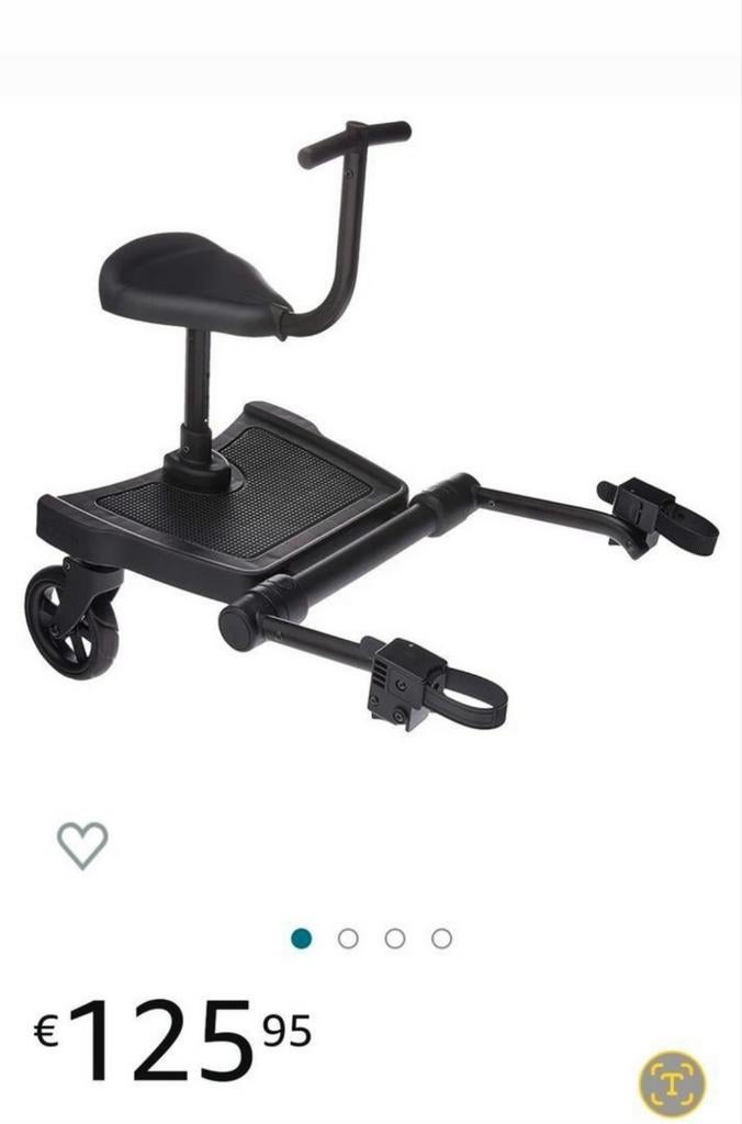 ABC Design Universal Kiddy Board - Meerijdplankje met zitje, Ophalen, Zo goed als nieuw, Overige merken