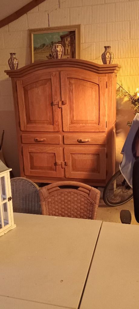 Te koop mooie Grenen Kast, Ophalen, Gebruikt