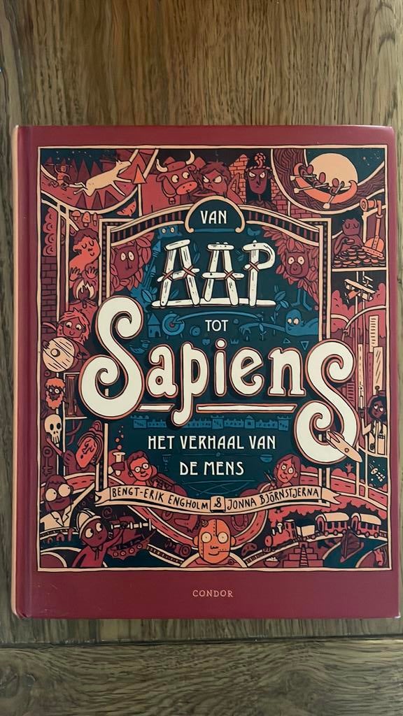 Bengt-Erik Engholm - Van aap tot sapiens, Non-fictie, Bengt-Erik Engholm, Ophalen of Verzenden, Zo goed als nieuw