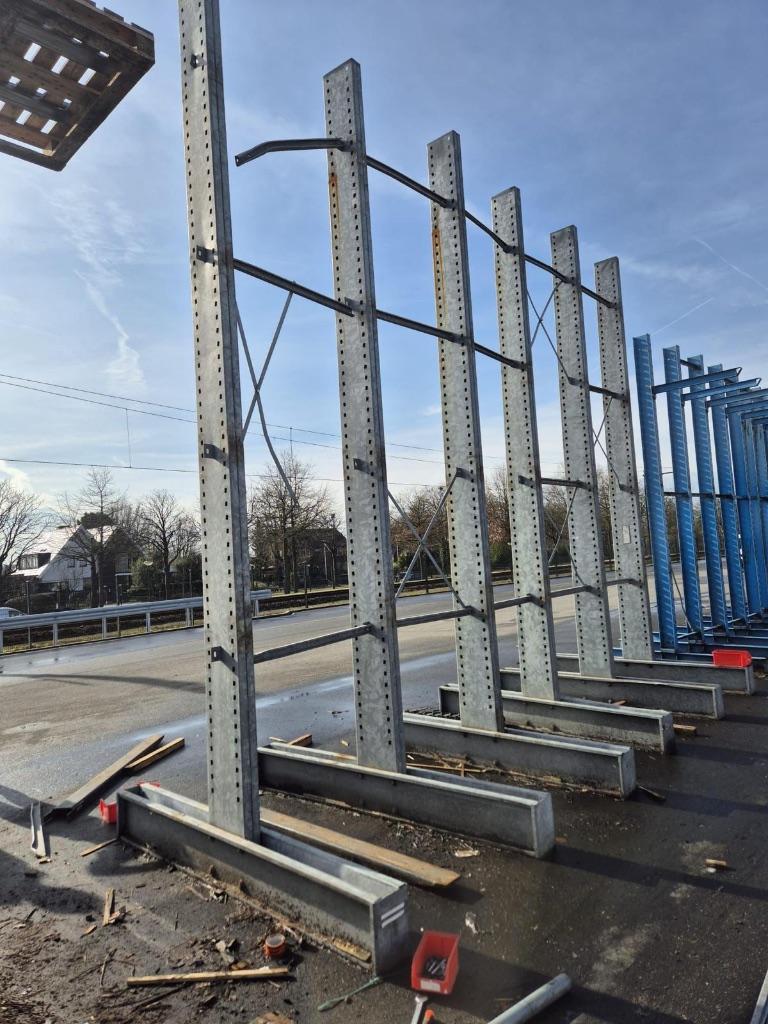 Magazijn draagarmstelling 800kg p/arm topkwaliteit, Ophalen