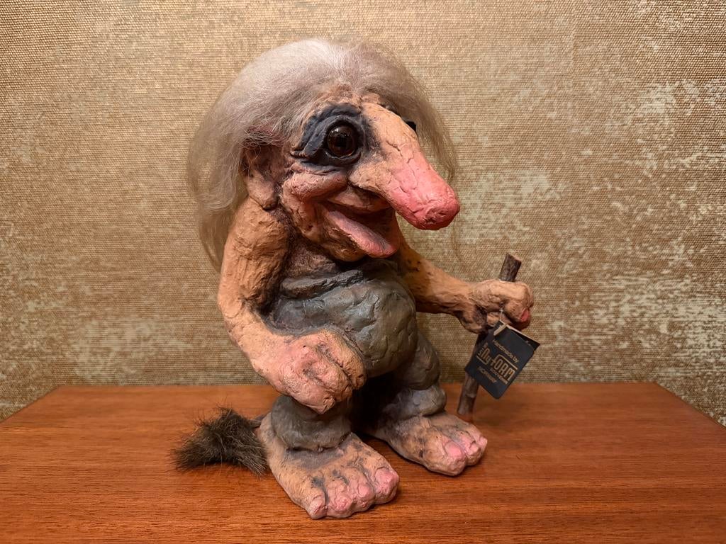 Vintage Nyform handgemaakte Noorse Troll izgst!, Ophalen of Verzenden, Gebruikt