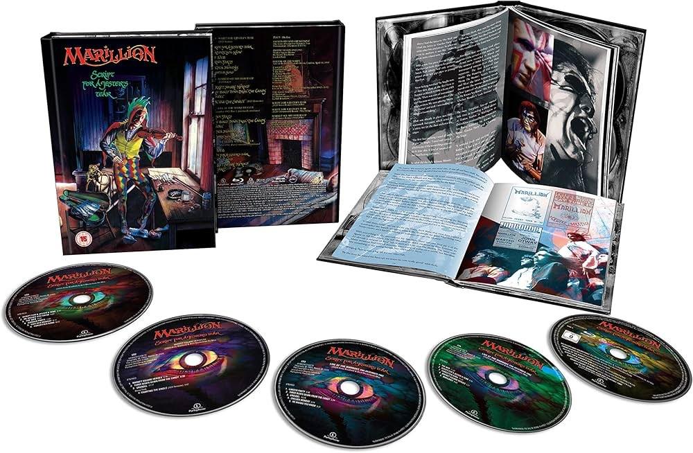 4Cd+BRDvd Marillion Script For A Jesters Tear Deluxe NIEUW, Ophalen of Verzenden, Nieuw in verpakking, Progressive