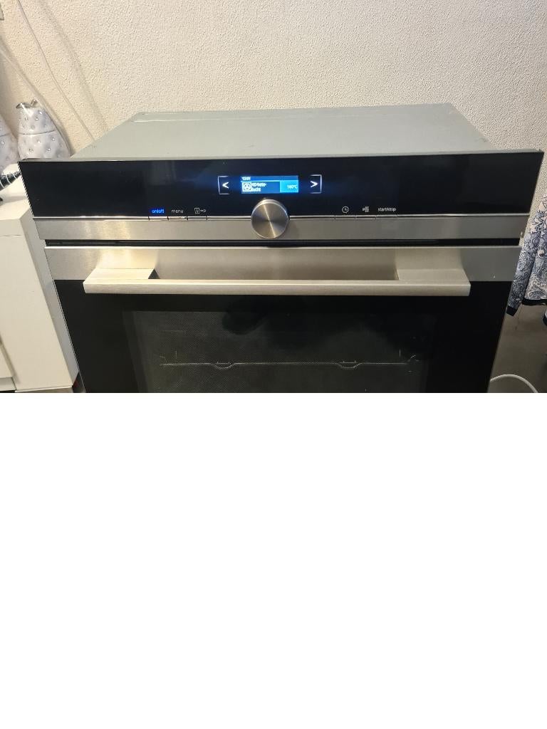 Siemens inbouw oven combi magnetron typenr CM633GBS1, Gebruikt, Oven met grill, Inbouw, Hete lucht