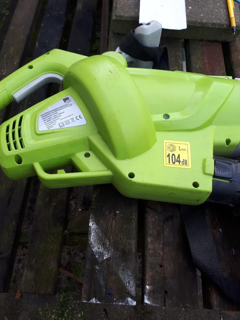 Blad blazer didam 10 euro didam, Tuin en Terras, Ophalen of Verzenden, Elektrisch