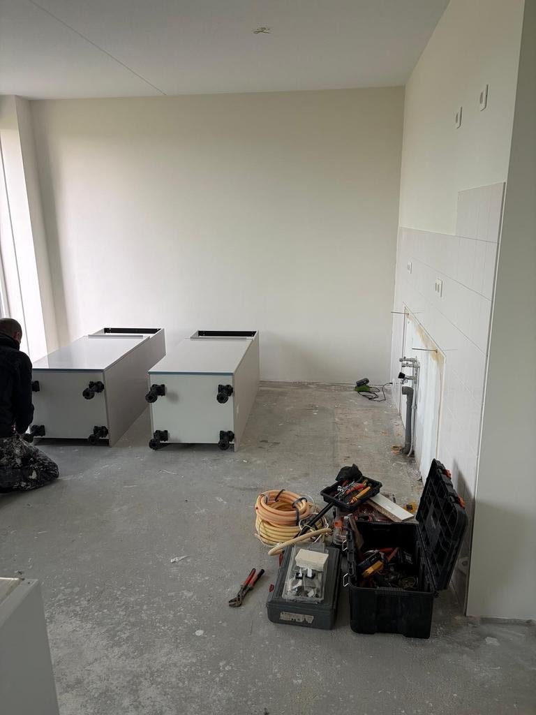 Klusjesman., Huis en Inrichting, Keuken | Complete keukens, Ophalen, Wit, Overige typen