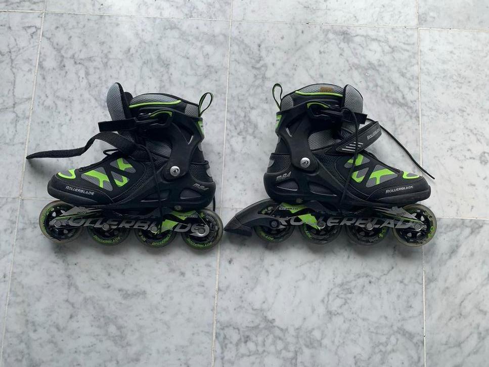 Rollerblade Macroblade 84 Inline Skates - Maat 43, Gebruikt, Heren, Inline skates 4 wielen, Ophalen