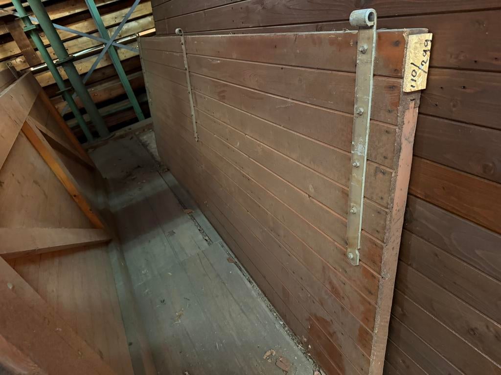 Staldeuren/ draaideuren, Doe-het-zelf en Verbouw, Deuren en Horren, Ophalen, Vouwdeur, Hout, 120 cm of meer