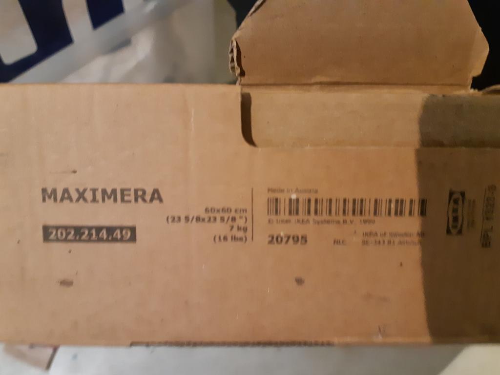Ikea maximera  lade middel 2x, 1 of 2 laden, 100 tot 150 cm, Nieuw, 50 tot 75 cm