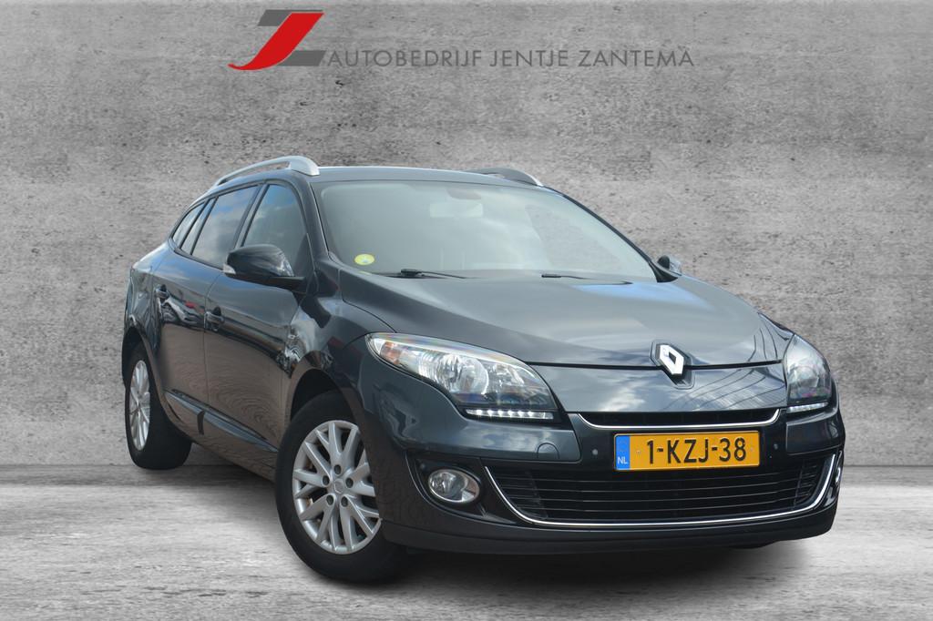 Renault Mégane Estate 1.5 dCi Bose | Navi | Leer | Cruise |, Voorwielaandrijving, Gebruikt, Zwart, 4 cilinders