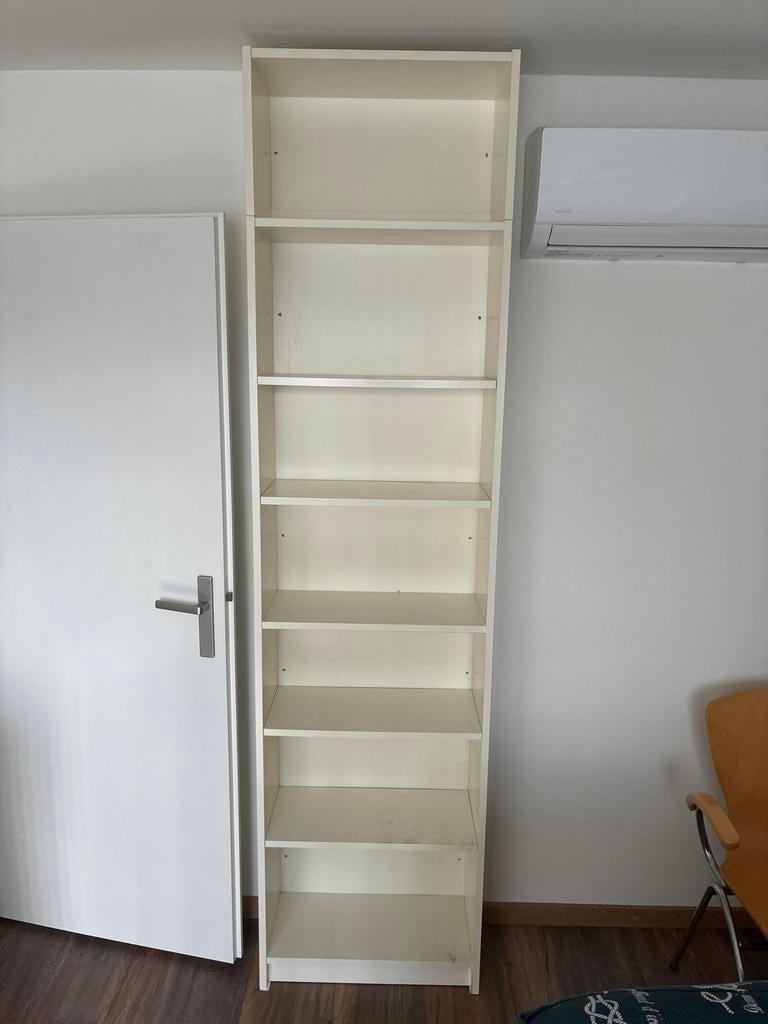 Billy Boekenkast met Opzetstuk - 60x28x236.5 cm, Ophalen, Met plank(en), Gebruikt, 200 cm of meer