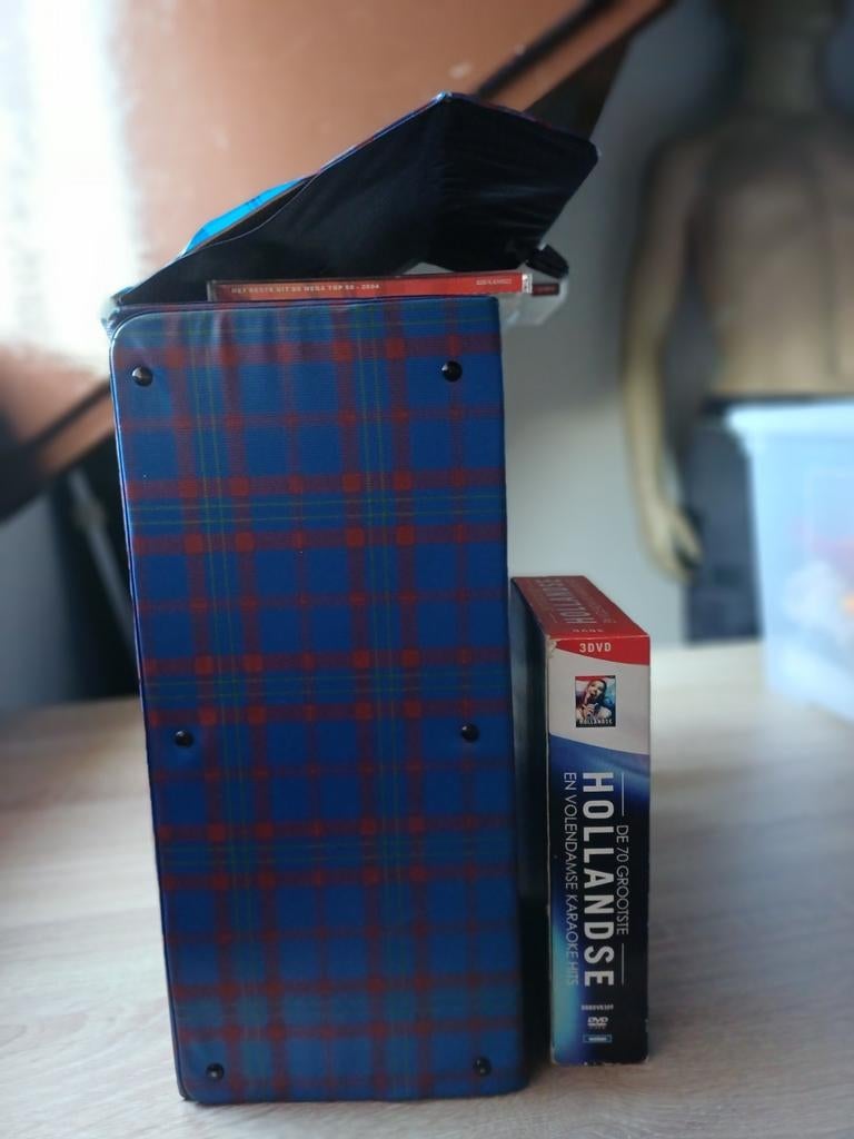 RETRO ruim120 cd's CD's met opbergkoffers en kist izgs!, Ophalen, Gebruikt, Complete set