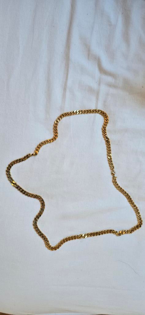 Monet vergulde schakelketting - 67,71 gram, Sieraden, Tassen en Uiterlijk, Kettingen, Ophalen of Verzenden, Zo goed als nieuw