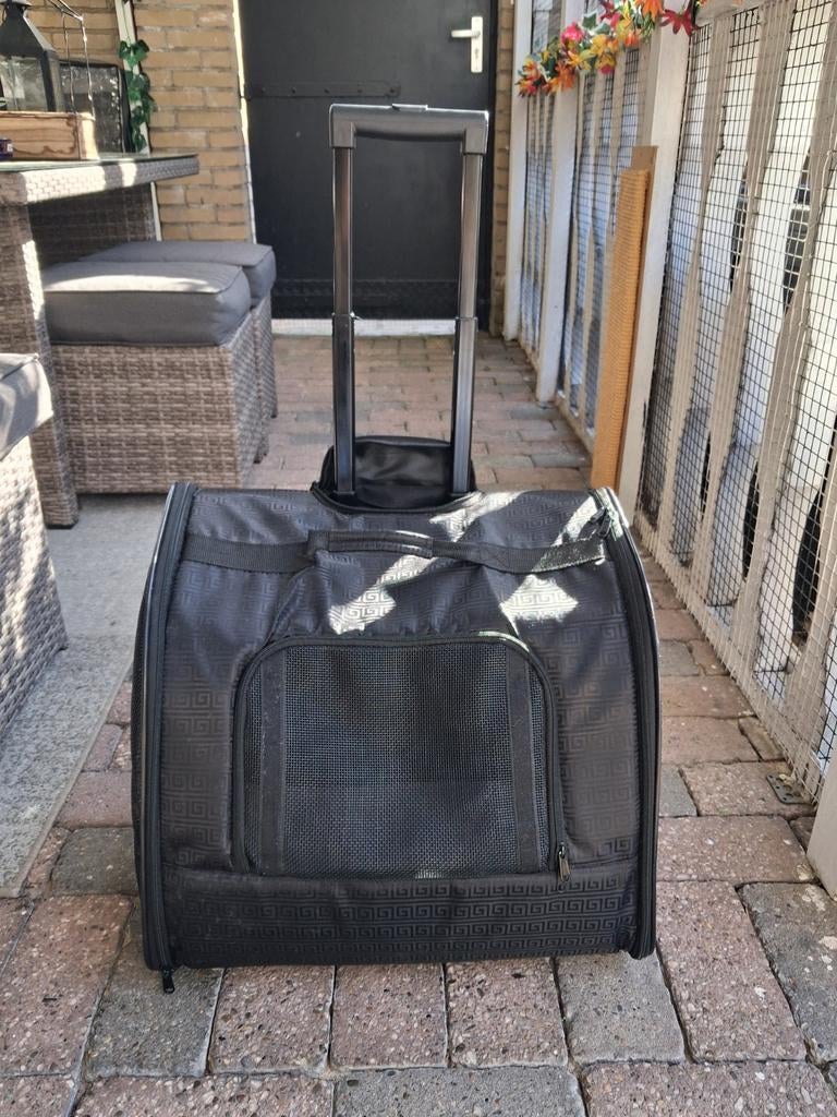 Dieren trolley zwart, Ophalen