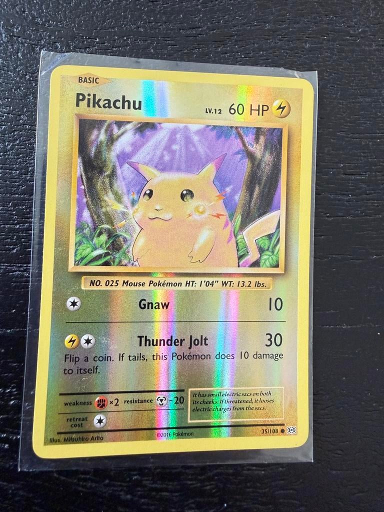 Pikachu 35 pokemonkaart, Ophalen of Verzenden, Zo goed als nieuw