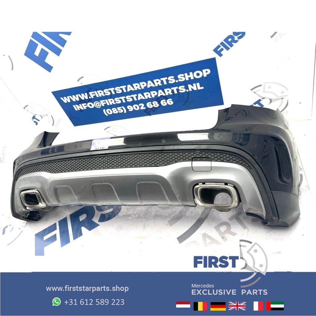 BUMPER W156 GLA AMG ACHTERBUMPER Mercedes 2013-2018 ZWART WI, Gebruikt, -, Ophalen of Verzenden, Achter
