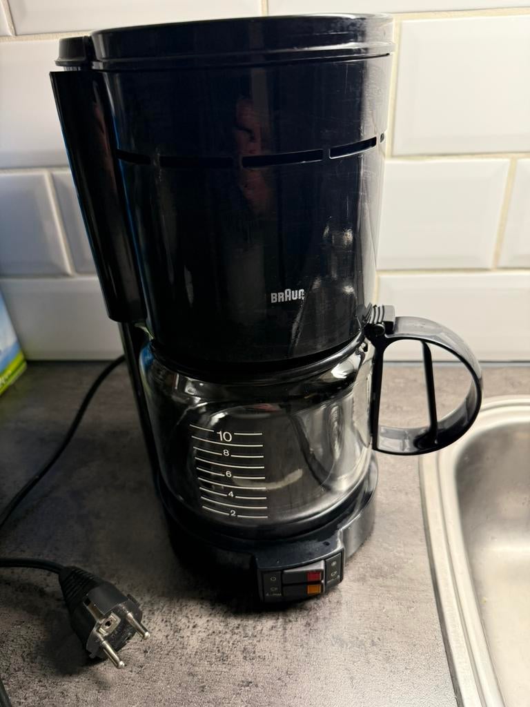 Braun koffiezetapparaat, 10 kopjes of meer, Koffiemachine, Gemalen koffie, Ophalen of Verzenden