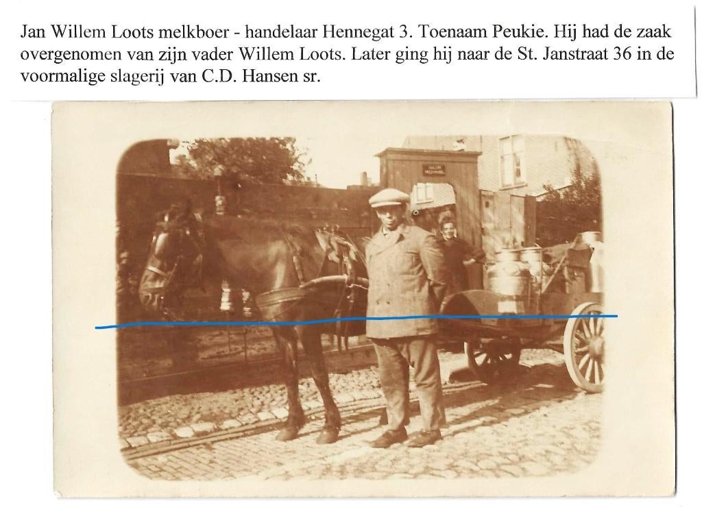 Enkhuizen-83   Melkboer Loots Echte fotokaart, Verzenden, 1920 tot 1940, Ongelopen, Noord-Holland